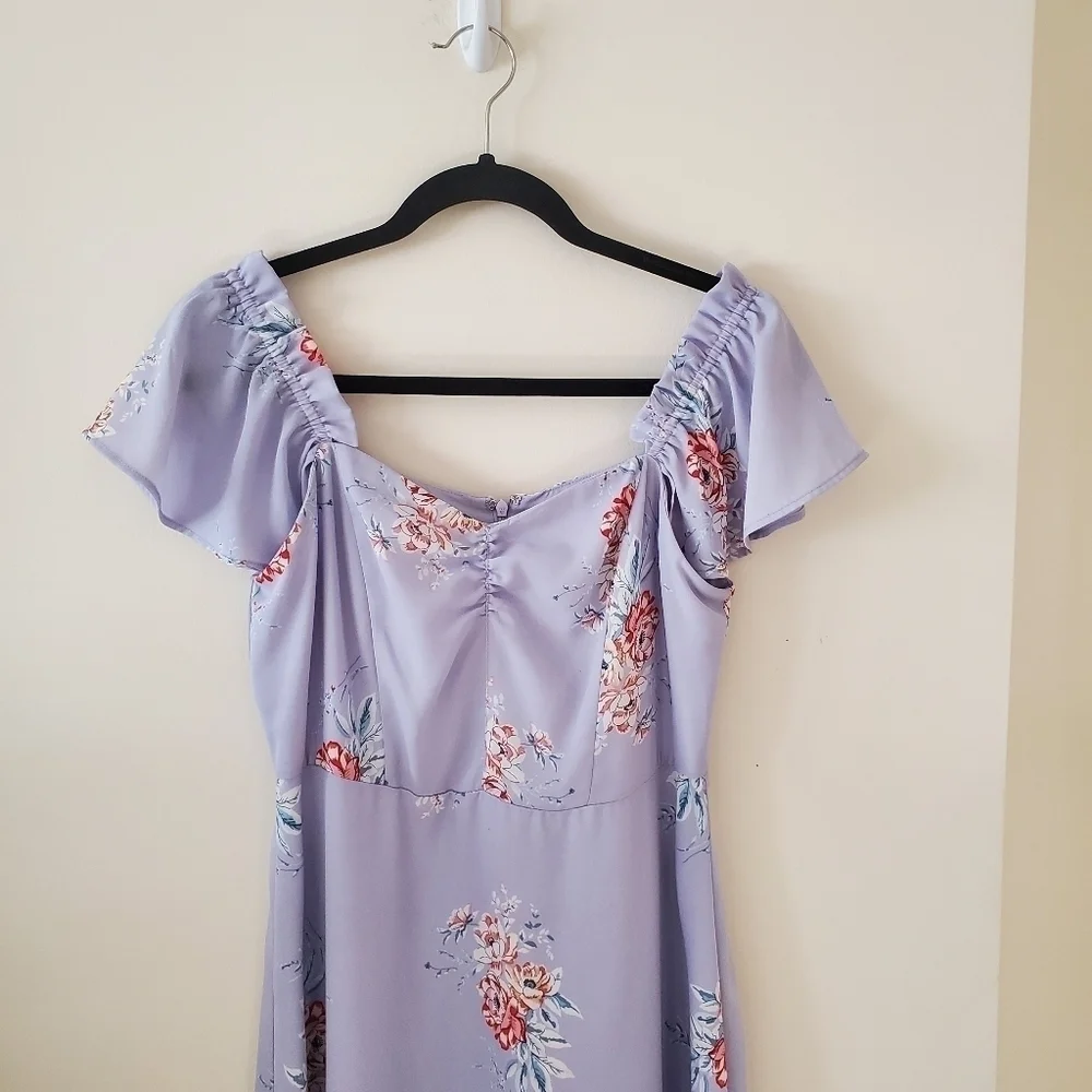 Socialite Off the Shoulder Maxi Dress NWT - Picture 6 of 15